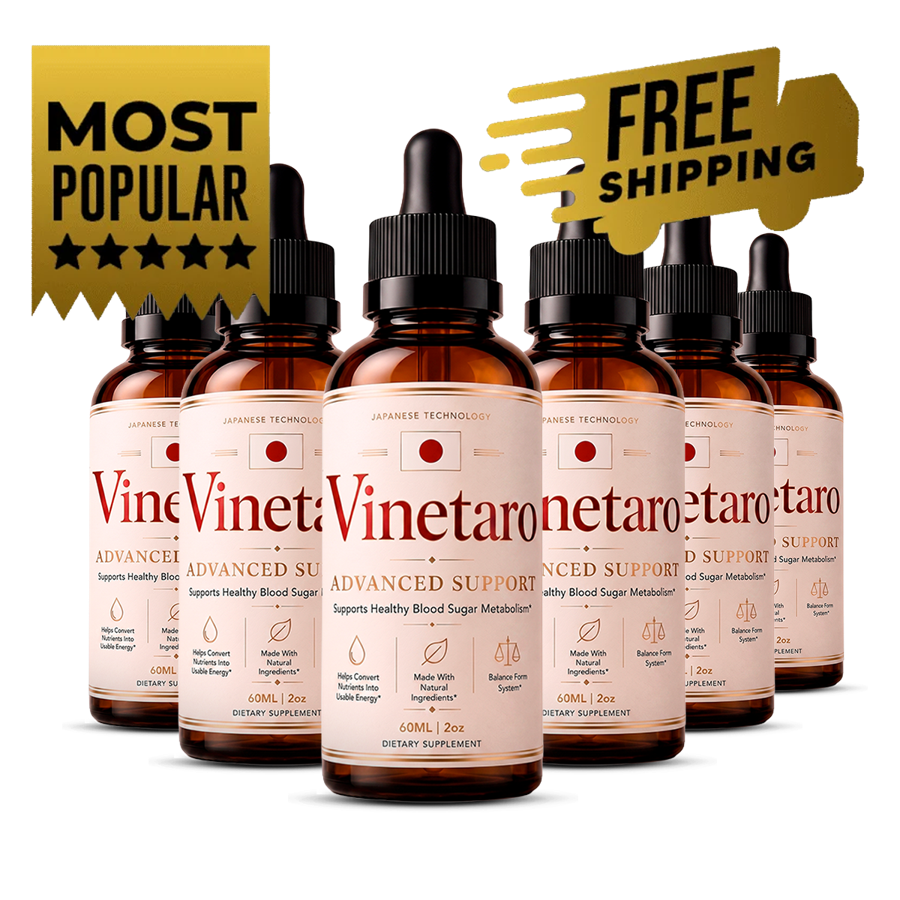 Vinetaro glucose support bottles